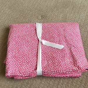 Pottery Barn Teen Mini Dot Duvet Cover with two shams